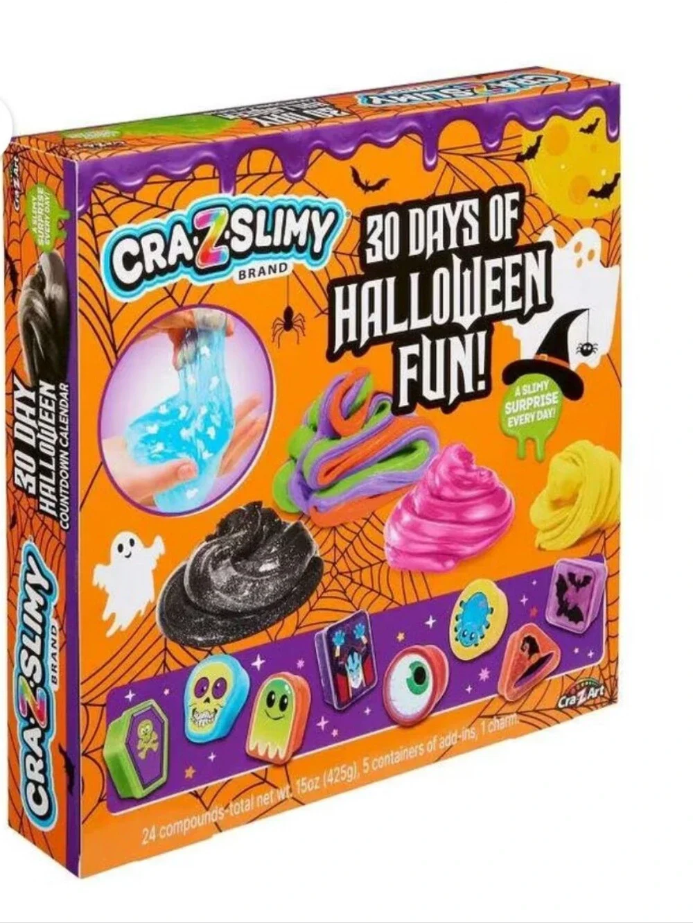 Cra-Z-Slimy 30 Days of Halloween Fun Countdown Calendar